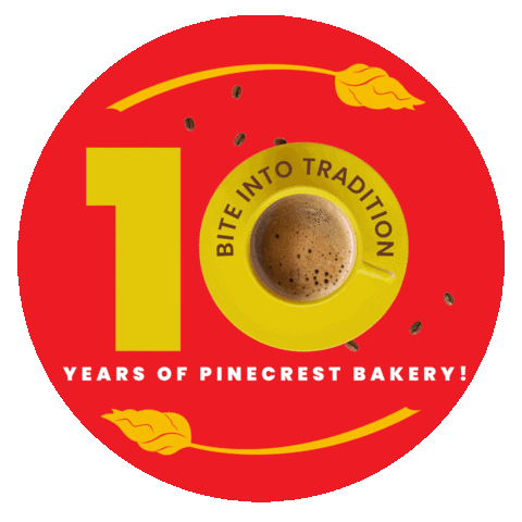 Coffee Cafe Sticker by Pinecrest Bakery