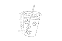 Ice Coffee Sticker by Mount Vernon Nazarene University