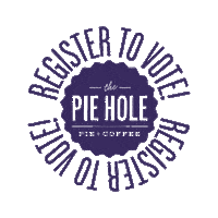 Vote Vote2020 Sticker by The Pie Hole