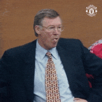 Angry Sir Alex GIF by Manchester United