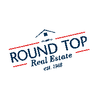 roundtoprealestate round top round top texas roundtoptexas rtre Sticker