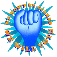 Register To Vote Election 2020 Sticker by INTO ACTION