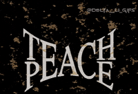 World Peace Love GIF by Delta__Li