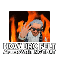 Writing Syndrome Sticker