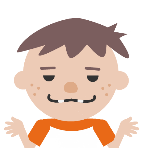 Confused Kid Sticker by Woohoo Storytime