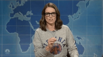 snl snl tina fey weekend update Â saturdayÂ night live GIF