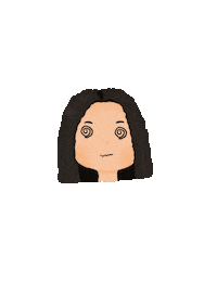 Cute Girl Sticker