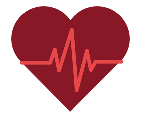 Heart Heartbeat Sticker by FIGS