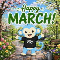 Blue Monkey GIF by Respective