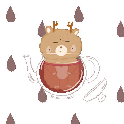 hsiaodraw mc 悶 月經 小酌 Sticker