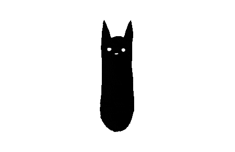Excited Cat Sticker