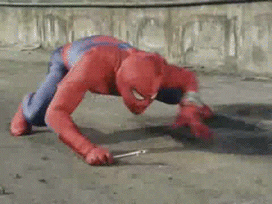 Smash Spider Man GIF