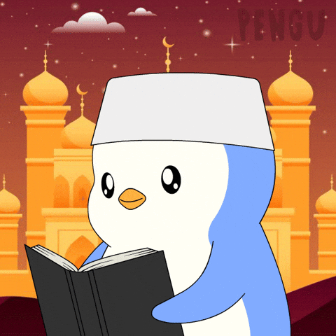 Pray Hari Raya GIF by Pudgy Penguins