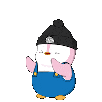 Ha Ha Lol Sticker by Pudgy Penguins