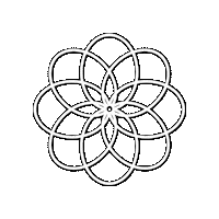 Flower Sticker by Gaída Beauty