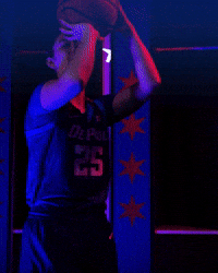 Womens Basketball GIF by DePaul Blue Demons