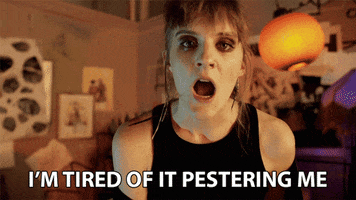 lizaanne tired frustrated fine get out GIF