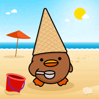 digitalducks stabby quacks digital ducks duck with knife GIF