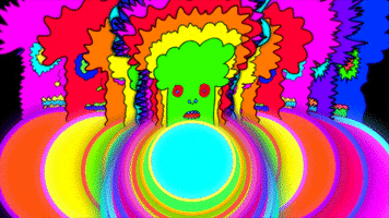 Animation Acid Ufo GIF by Miron