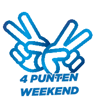 Bw Sticker by kv blauw wit