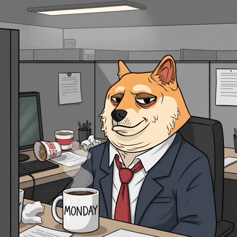 Tired Shiba Inu GIF by Doge Pound