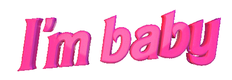 Pink 3D Sticker by tlorever21