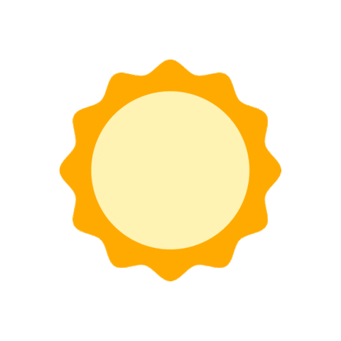 Sun Sunshine Sticker by Deutsche Familienversicherung