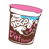 Dirtdessert Sticker by Made in the Pile