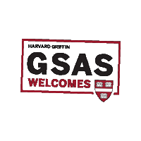 Orientation Welcomes Sticker by Harvard Kenneth C. Griffin Graduate School of Arts and Sciences