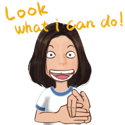 Look What I Can Do Sticker