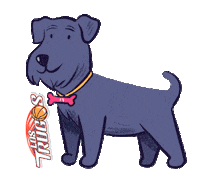 loqueleo_es dog perro trece loqueleo Sticker