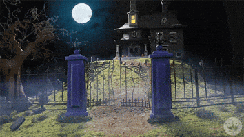 Haunted House Bat GIF by Hallmark Gold Crown