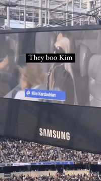 Kim Kardashian Booed at NFL Game