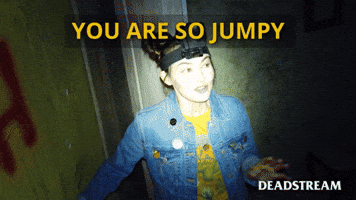 Scared Scaredy Cat GIF by Deadstream