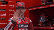 Wave Hello GIF by MotoGP™