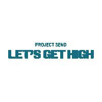 Loop Typography Sticker by Project Send