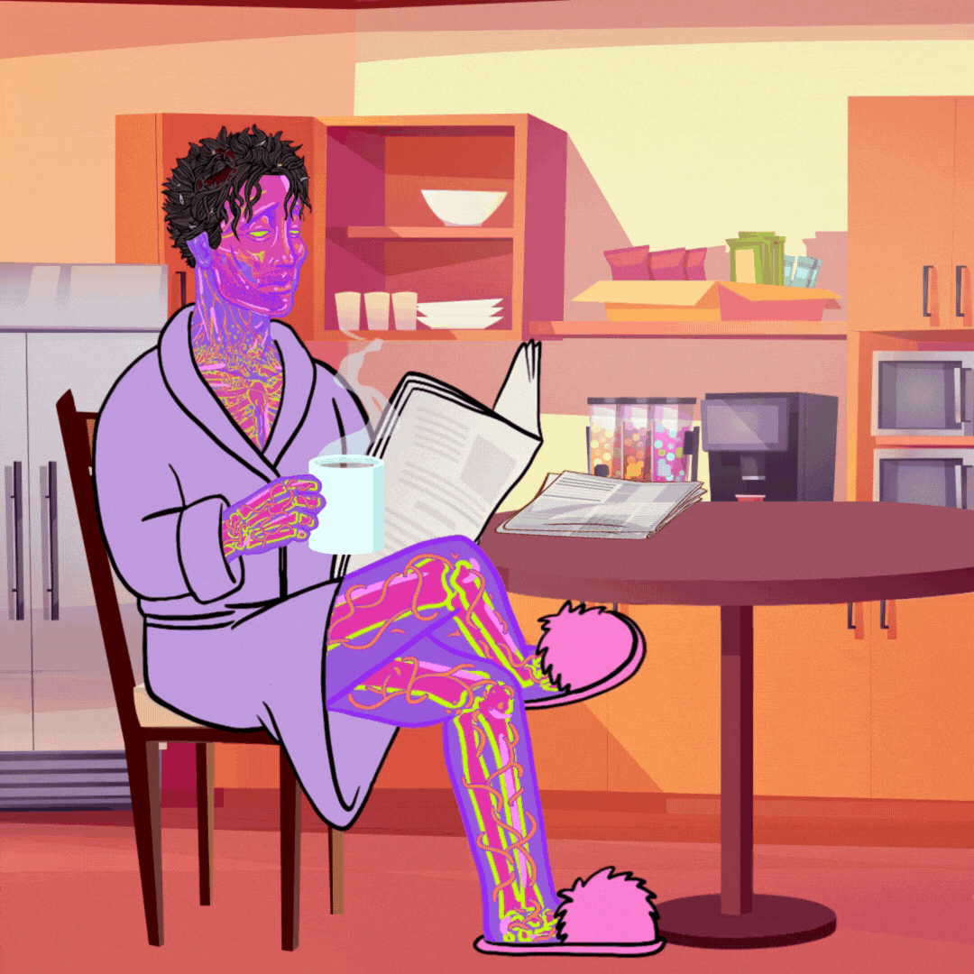 Good Morning Coffee GIF by BigBrains