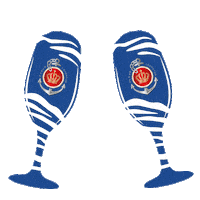 Bierflasche Bierglas Sticker by König-Brauerei