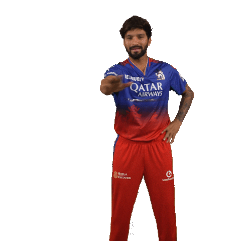 Happy Dance Sticker by Royal Challengers Bengaluru
