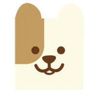 Dog 犬 Sticker by accessline