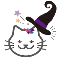 Trick Or Treat Cat Sticker by accessline