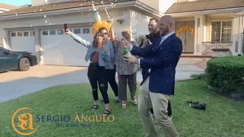theangulogroup giphygifmaker celebrate real estate yay GIF