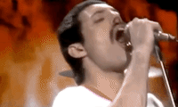 freddie mercury queen GIF