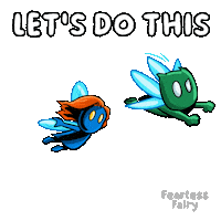 Excited Here We Go Sticker by VeeFriends