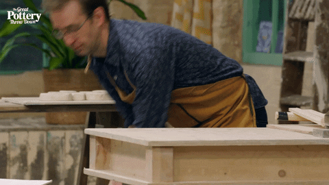 Slap Slam GIF by The Great Pottery Throw Down