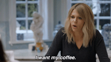kaitlin olson coffee GIF by The Mick