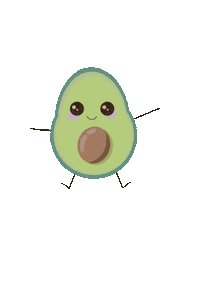 Hashtag_movil avocado aguacate hashtagmovil cuteavocado Sticker