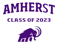 Class Of 2023 Sticker by Amherst College