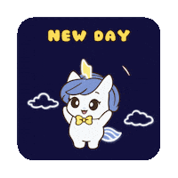 Rise And Shine Bu Sticker by Brave Unicorn