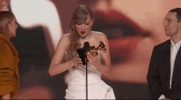 Taylor Swift Omg GIF by Recording Academy / GRAMMYs